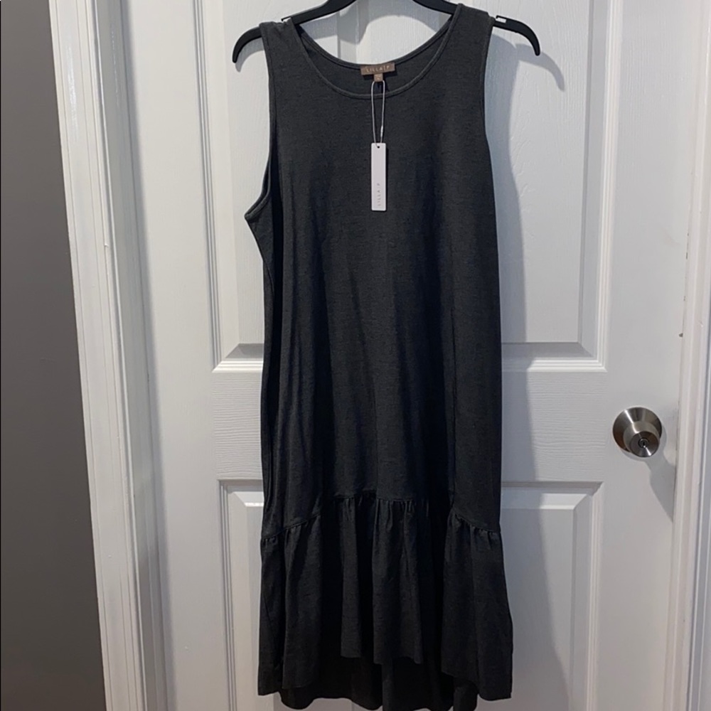 Lilla P Peplum Shift Dress